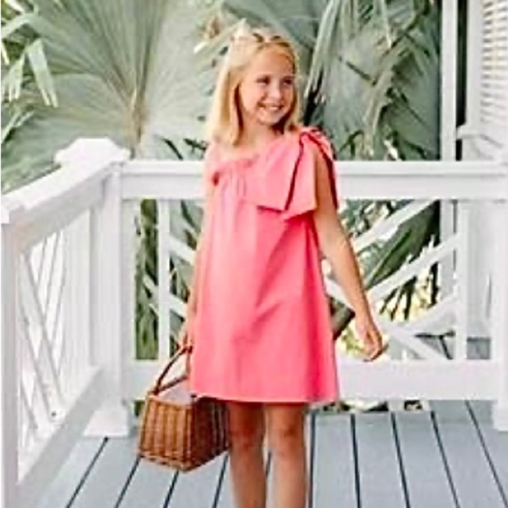 The Beaufort Bonnet Company Maebelle bow dress size 6